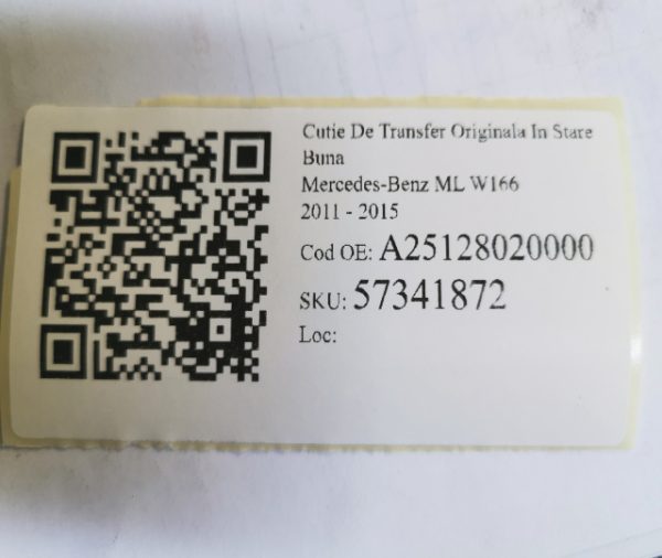 Cutie De Transfer Originala In Stare Buna Mercedes-Benz  ML  W166 [2011 - 2015] - imagine 7