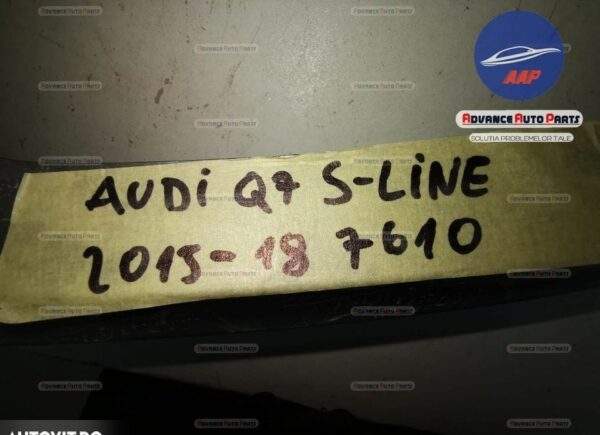 Difuzor spate S-Line 8 - originala in stare buna Audi  Q7  4M [2015 - 2020] - imagine 9