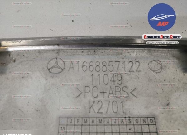 Ornament Cromat original Mercedes-Benz  GLE  1  [2016 - 2019] - imagine 8