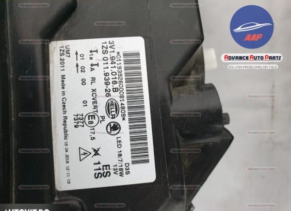 Far stanga originala in stare buna Skoda  Superb  3 [2015 - 2020] - imagine 22