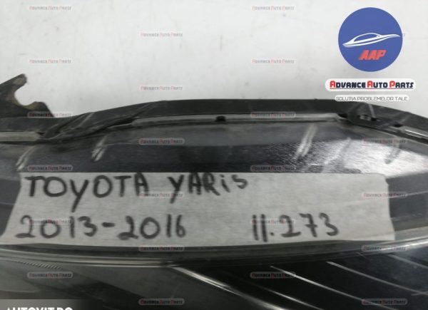 Far Stanga cu halogen original Toyota  Yaris  3 [facelift] [2014 - 2017] - imagine 8