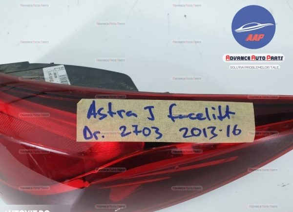 Stop dreapta originale Opel  Astra  J [facelift] [2012 - 2018] - imagine 6