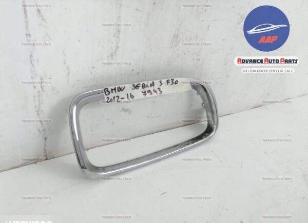Crom grila dreapta cod 7295436 - original BMW  Seria 3  F30/F31/F34 [2011 - 2016] - imagine 5