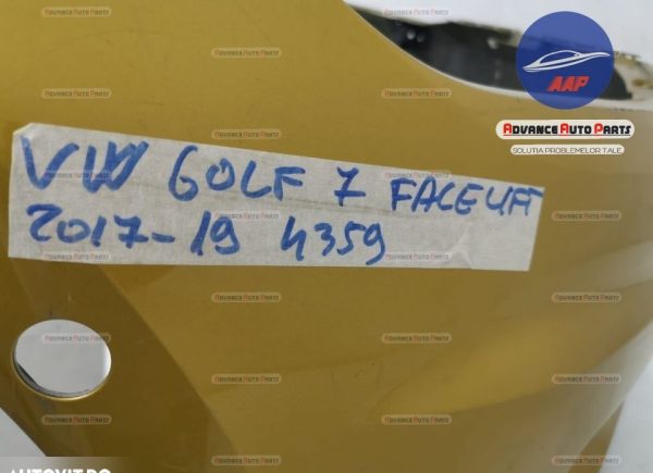 Bara fata cu senzori spalatori si parktronic originala in stare buna Volkswagen VW  Golf  7 [facelift] [2017 - 2020] - imagine 10