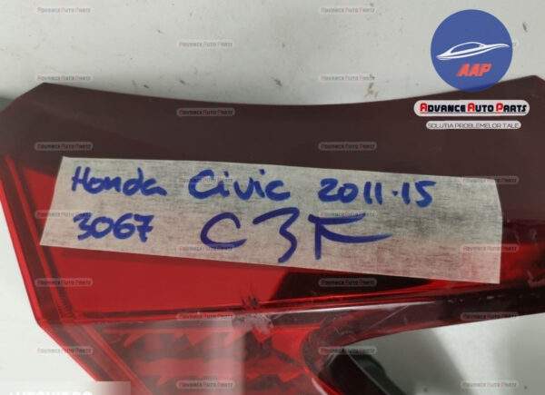 Stop stanga haion original full led  original Honda  Civic  9 [2012 - 2015] - imagine 4