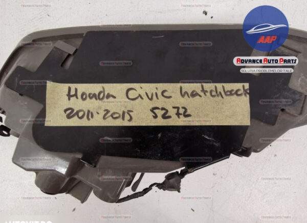 Proiector stanga Daylight full LED - original Honda  Civic  9 [2012 - 2015] - imagine 2