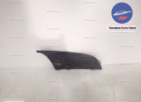 Grila stanga proiector originala in stare buna Volkswagen VW  Polo  5 6R [2009 - 2015] - imagine 6
