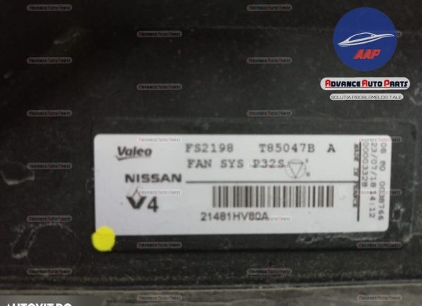 Electroventilator cod T82934B- original Renault  Kadjar  1 [2015 - 2018] - imagine 5