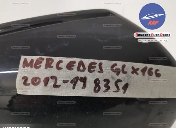 Capac Oglinda dreapta oglinda cod 615322AA - originala Mercedes-Benz  GL-Class  X166 [2012 - 2015] - imagine 6