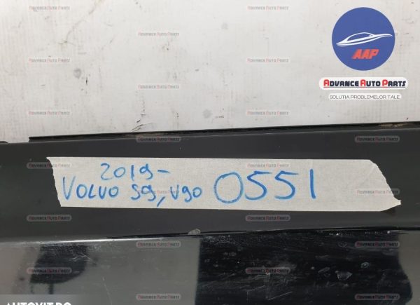Ornament prag stanga original in stare buna Volvo  V90  2 [2016 - 2020] - imagine 10