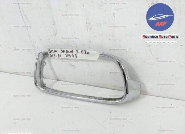 Crom grila dreapta cod 7295436 - original BMW  Seria 3  F30/F31/F34 [2011 - 2016] - imagine 2