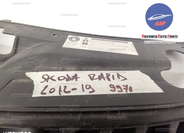 Grila centrala cod 5JA853668 - originala Skoda  Rapid  1 [2012 - 2017] - imagine 7