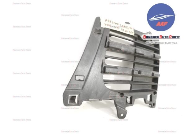 Grila stanga proiector original in stare buna Porsche  Cayenne  957 [facelift] [2007 - 2010] - imagine 6