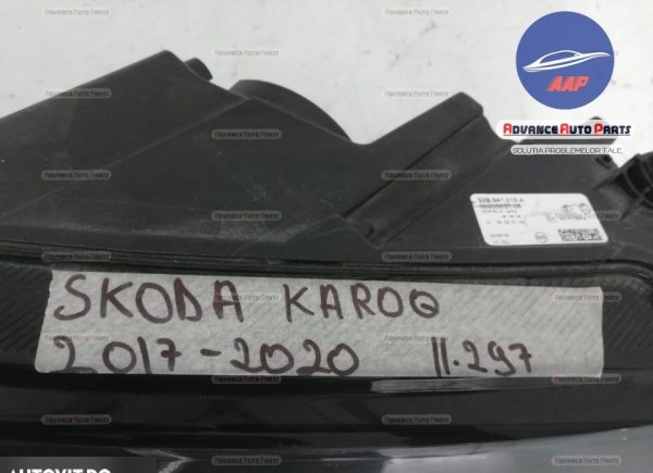 Far Stanga  cu halogen si led original Skoda  Karoq  1 [2017 - 2020] - imagine 8