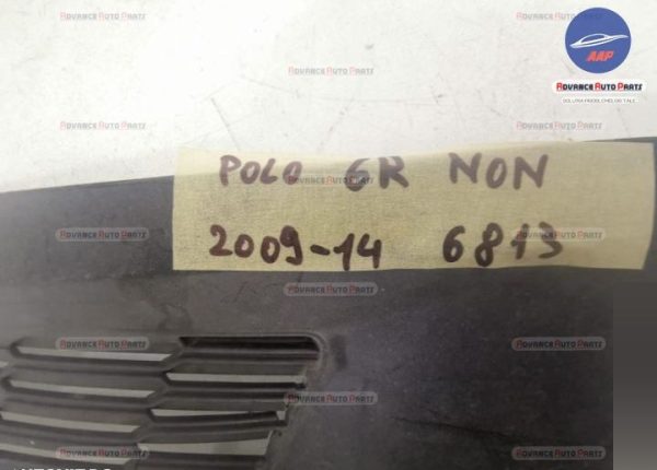 Grila stanga proiector originala in stare buna Volkswagen VW  Polo  5 6R [2009 - 2015] - imagine 5