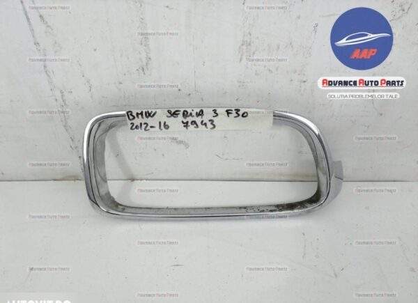 Crom grila dreapta cod 7295436 - original BMW  Seria 3  F30/F31/F34 [2011 - 2016] - imagine 6
