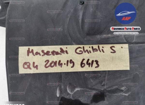 Deflector aer S Q4 original in stare buna Maserati  Ghibli  3 [2013 - 2018] - imagine 5