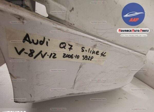 Bara spate S Line cu senzori originala Audi  Q7  4L [2005 - 2009] - imagine 5