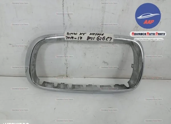 Crom grila centrala dreapta cod 5111730866002 - originala BMW  X5  F15 [2013 - 2018]