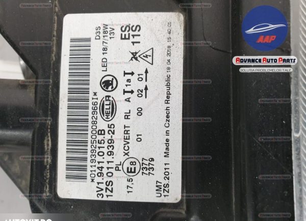 Far stanga originala in stare buna Skoda  Superb  3 [2015 - 2020] - imagine 21