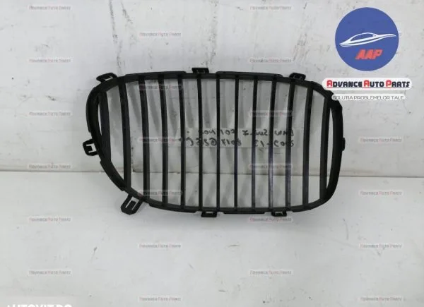Grila centrala stanga originala BMW  Seria 7  F01/F02 [2008 - 2012] - imagine 4