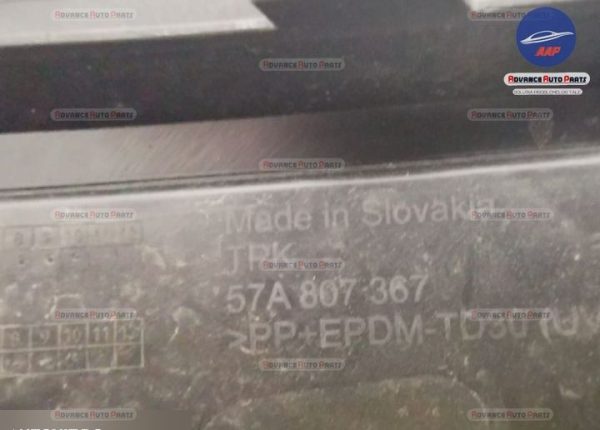 Grila proiector stanga cod 57A807367 - originala in stare buna Skoda  Karoq  1 [2017 - 2020] - imagine 2