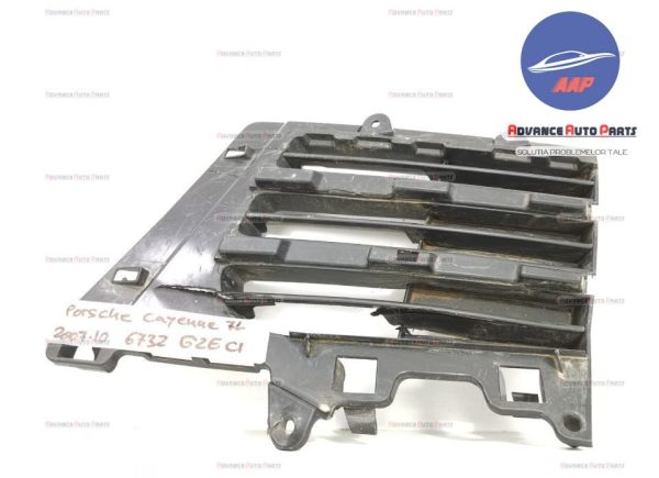 Grila stanga proiector original in stare buna Porsche  Cayenne  957 [facelift] [2007 - 2010]