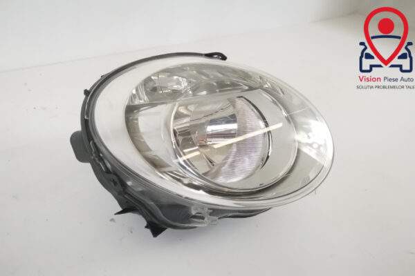 Far Dreapta Original Halogen In Stare Buna Fiat  500 2 [2008 - 2015] - imagine 2