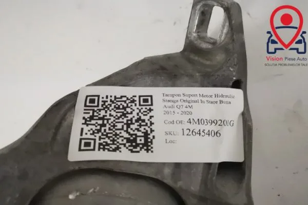 Tampon Suport Motor Hidraulic Stanga Original In Stare Buna Audi  Q7  4M [2015 - 2020] - imagine 8