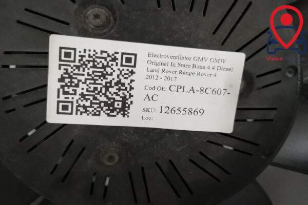 Electroventilator GMV GMW Original In Stare Buna 4.4 Diesel Vogue Land Rover  Range Rover  4 [2012 - 2017] - imagine 7