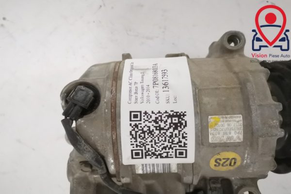 Compresor AC Clima Original In Stare Buna 7P Volkswagen VW  Touareg  generatia 2 7P [2010 - 2014] - imagine 7