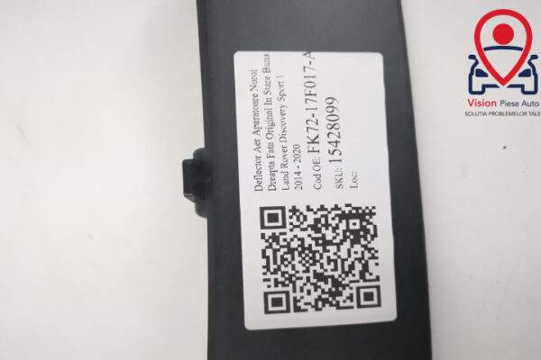 Deflector Aer Aparatoare Noroi Dreapta Fata Original In Stare Buna Land Rover  Discovery Sport  1 [2014 - 2020] - imagine 7