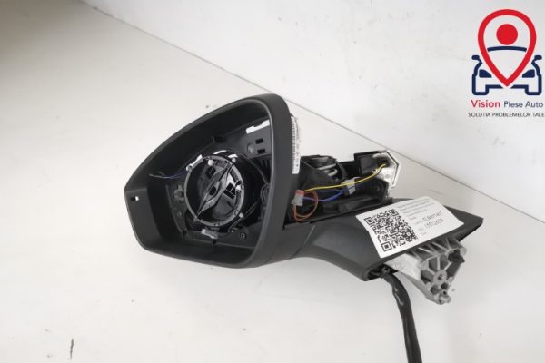 Oglinda Stanga Originala In Stare Buna Cu Incalzire Unghi Mort Rabatabila Electric Lumina Led Camera Semnalizare  Skoda  Enyaq iV  Generatia 1 [2020 - 2022] - imagine 3