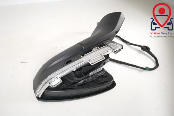 Oglinda Stanga Originala In Stare Buna Cu Incalzire Unghi Mort Rabatabila Electric Lumina Led Camera Semnalizare  Skoda  Enyaq iV  Generatia 1 [2020 - 2022] - imagine 6
