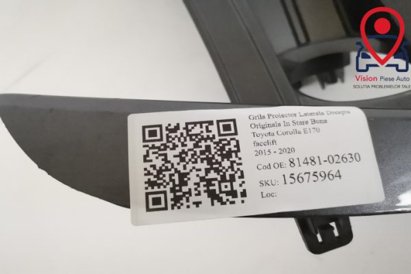 Grila Proiector Laterala Dreapta Originala In Stare Buna Toyota  Corolla  E170 [facelift] [2015 - 2020] - imagine 7