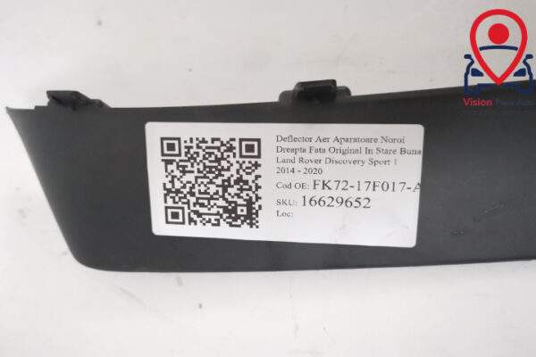 Deflector Aer Aparatoare Noroi Dreapta Fata Original In Stare Buna Land Rover  Discovery Sport  1 [2014 - 2020] - imagine 7