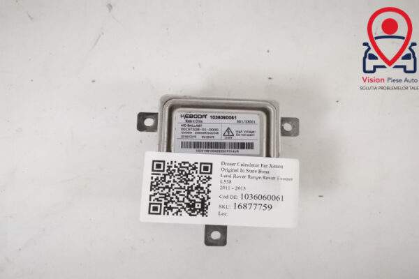 Droser Calculator Far Xenon Original In Stare Buna Land Rover  Range Rover Evoque  L538 [2011 - 2015]