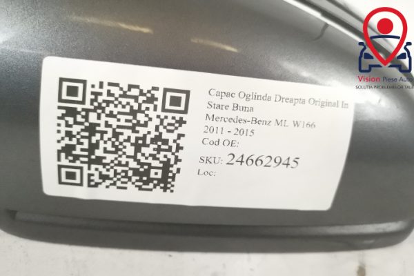 Capac Oglinda Dreapta Original In Stare Buna Mercedes-Benz  ML  W166 [2011 - 2015] - imagine 6