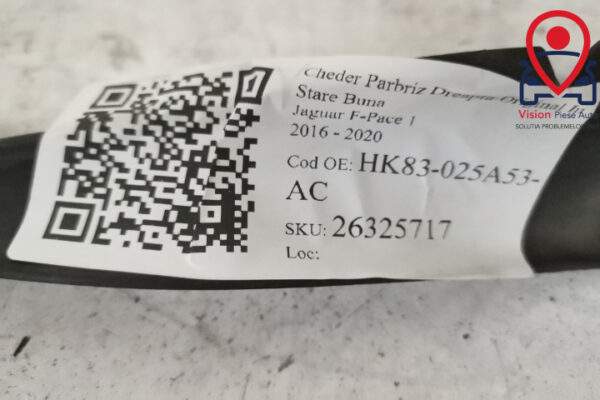 Cheder Parbriz Dreapta Original In Stare Buna Jaguar  F-Pace  1 [2016 - 2020] - imagine 4