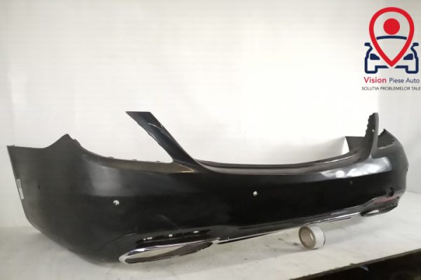 Bara Spate Originala Cu Senzori Si Fusta Cu Ornamente Crom In Stare Buna Mercedes-Benz  S-Class  W222 [facelift] [2017 - 2019] - imagine 2