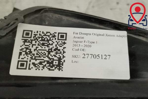 Far Dreapta Original Xenon Adaptiv Avariat Jaguar  F-Type  1 [2013 - 2020] - imagine 6