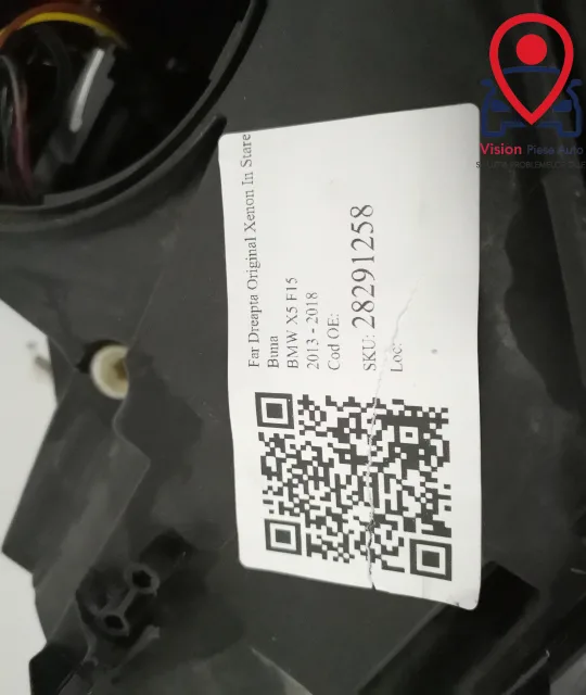 Far Dreapta Original Xenon In Stare Buna BMW  X5  F15 [2013 - 2018] - imagine 8
