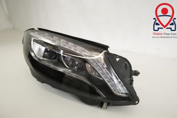 Far Dreapta Original Led Intelligent Light System LILS Cu Nightvision In Stare Buna Mercedes-Benz  S-Class  W222 [2013 - 2017] - imagine 3