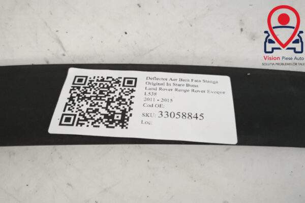 Deflector Aer Bara Fata Stanga Original In Stare Buna Land Rover  Range Rover Evoque  L538 [2011 - 2015] - imagine 7