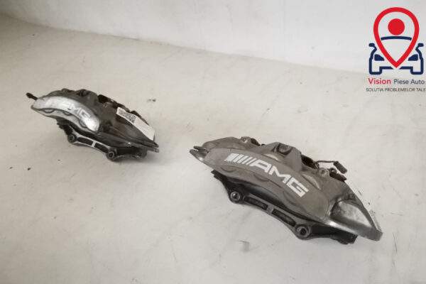 Etrier AMG Brembo Original In Stare Buna Stanga Dreapta Fata 6 Pistoane Mercedes-Benz  C-Class  W205/S205/C205 [2014 - 2018] - imagine 3