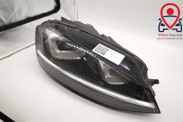 Far Dreapta Original Xenon Avariat Volkswagen VW  Golf  7 [2012 - 2017] - imagine 3