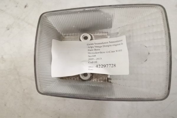 Geam Semnalizare Semnalizator Aripa Stanga Dreapta original In Stare Buna Mercedes-Benz  G-Class  W461 [facelift] [2009 - 2013] - imagine 5