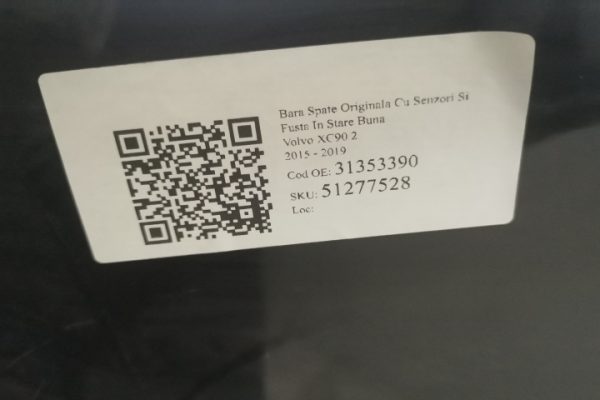 Bara Spate Originala Cu Senzori Si Fusta In Stare Buna Volvo  XC90  2 [2015 - 2019] - imagine 8