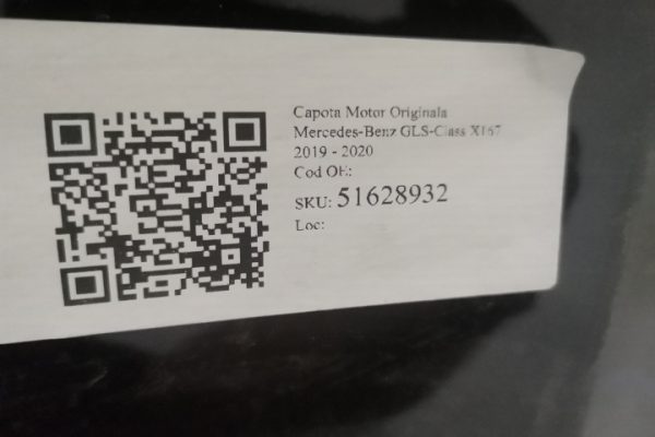 Capota Motor Originala Mercedes-Benz  GLS-Class  X167 [2019 - 2023] - imagine 7
