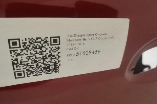 Usa Dreapta Spate Originala Mercedes-Benz  GLE Coupe  C292 [2015 - 2019] - imagine 7